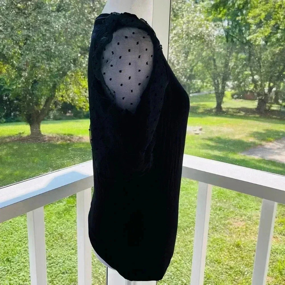 Jun & Ivy clip dot puff sleeve medium - Picture 4 of 10